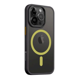 Tactical MagForce Hyperstealth 2.0 Cover for iPhone 14 Pro Max / black/yellow (TA-57983121096)