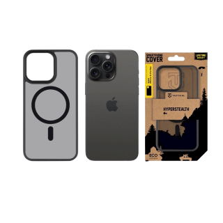 Tactical MagForce Hyperstealth Cover for iPhone 15 Pro Max / asphalt (TA-57983115963)