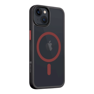 Tactical MagForce Hyperstealth 2.0 Cover for iPhone 13 / black/red (TA-57983121085)