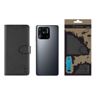 Tactical Field Notes Cover for Xiaomi Redmi 10C / black (TA-57983109875)