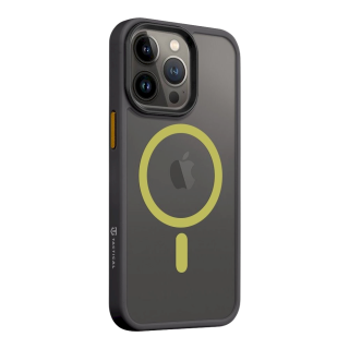 Tactical MagForce Hyperstealth 2.0 Cover for iPhone 13 Pro / black/yellow (TA-57983121086)