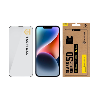 Tactical Glass Shield 5D for Apple iPhone 13/13 Pro/14/16e / black (TA-57983109786)