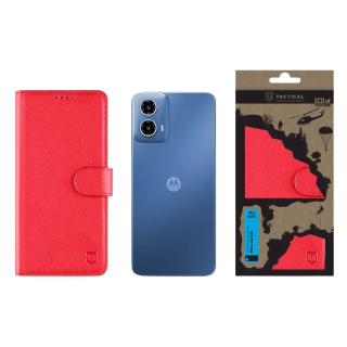 Tactical Field Notes Cover for Motorola G34 / red (TA-57983118883)