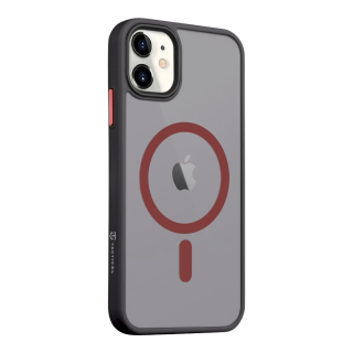 Tactical MagForce Hyperstealth 2.0 Cover for iPhone 11 / black/red (TA-57983121081)