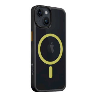 Tactical MagForce Hyperstealth 2.0 Cover for iPhone 14 / black/yellow (TA-57983121092)