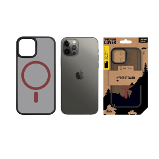 Tactical MagForce Hyperstealth 2.0 Cover for iPhone 12/12 Pro / black/red (TA-57983121083)