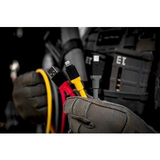 Tactical Fat Man Cable USB-C/Lightning 1m / grey (TA-57983117400)