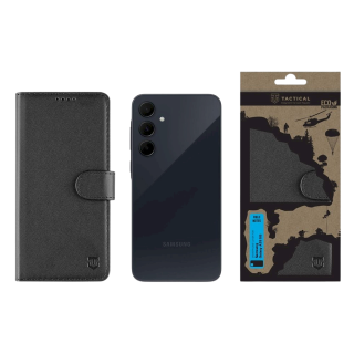 Tactical Field Notes Cover for Samsung Galaxy A35 5G / black (TA-57983118546)