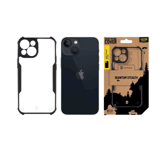 Tactical Quantum Stealth Cover for Apple iPhone 13 mini / clear/black (TA-57983116298)