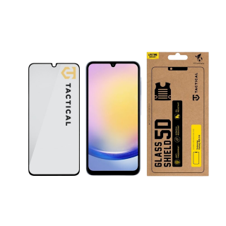 Tactical Glass Shield 5D for Samsung Galaxy A25 5G / black (TA-57983118589)