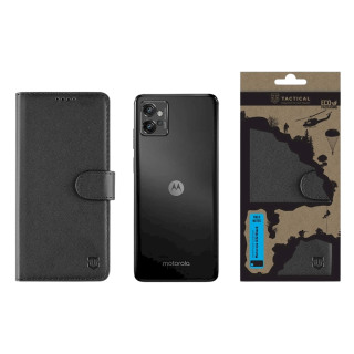 Tactical Field Notes Cover for Motorola G32 / black (TA-57983111652)
