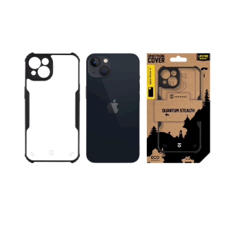 Tactical Quantum Stealth Cover for Apple iPhone 13 / clear/black (TA-57983116301)