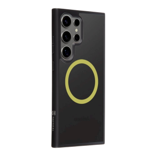 Tactical MagForce Hyperstealth 2.0 Cover for Samsung Galaxy S24 Ultra / black/yellow (TA-57983121106)