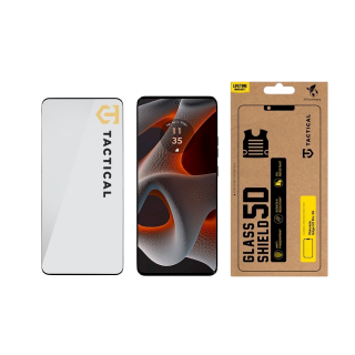 Tactical Glass Shield 5D for Motorola Edge 50 Pro 5G / black (TA-57983121471)