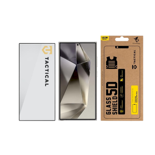 Tactical Glass Shield 5D for Samsung Galaxy S24 Ultra / black (TA-57983118586)