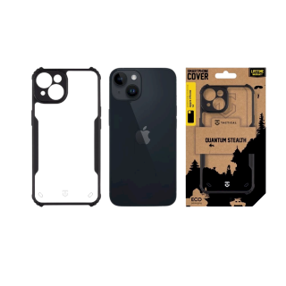 Tactical Quantum Stealth Cover for Apple iPhone 14 / clear/black (TA-57983116304)