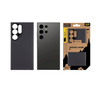 Tactical MagForce Aramid Cover for Samsung Galaxy S24 Ultra / black (TA-57983118554)