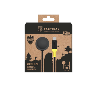 Tactical Recce 3:20 Charging Cable for Apple Watch / black/yellow (TA-57983120461)