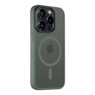 Tactical MagForce Hyperstealth Cover for iPhone 15 Pro / forest green (TA-57983115962)