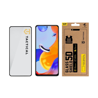 Tactical Glass Shield 5D for Xiaomi Redmi Note 11 Pro 5G/11 Pro+ 5G / black (TA-57983107364)
