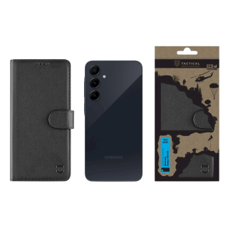 Tactical Field Notes Cover for Samsung Galaxy A55 5G / black (TA-57983118549)