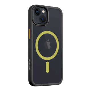 Tactical MagForce Hyperstealth 2.0 Cover for iPhone 13 / black/yellow (TA-57983121084)