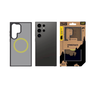 Tactical MagForce Hyperstealth 2.0 Cover for Samsung Galaxy S24 Ultra / black/yellow (TA-57983121106)