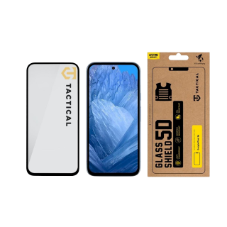 Tactical Glass Shield 5D for Google Pixel 8a / black (TA-57983121473)