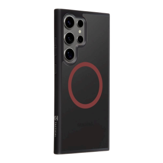 Tactical MagForce Hyperstealth 2.0 Cover for Samsung Galaxy S24 Ultra / black/red (TA-57983121107)