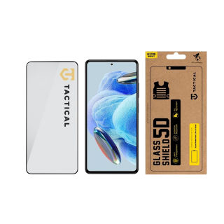 Tactical Glass Shield 5D for Xiaomi Redmi Note 12 Pro 5G / black (TA-57983114026)