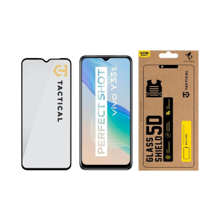 Tactical Glass Shield 5D for Vivo Y33s/Y21/Y21s / black (TA-57983106782)