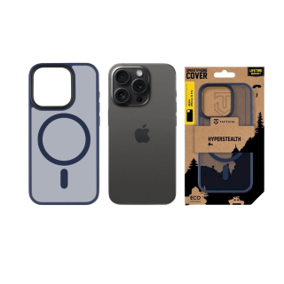 Tactical MagForce Hyperstealth Cover for iPhone 15 Pro / deep blue (TA-57983115961)