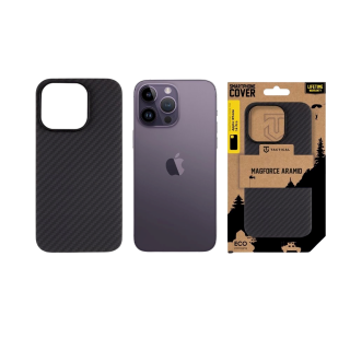 Tactical MagForce Aramid Cover for Apple iPhone 14 Pro / black (TA-57983109793)