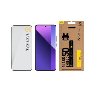 Tactical Glass Shield 5D for Xiaomi Redmi Note 13 Pro+ 5G / black (TA-57983119419)