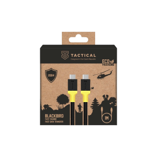 Tactical BlackBird USB4 Cable 1m / black/yellow (TA-57983121230)