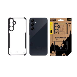 Tactical Quantum Stealth Cover for Samsung Galaxy A35 5G / clear/black (TA-57983118857)