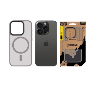 Tactical MagForce Hyperstealth Cover for iPhone 15 Pro / light grey (TA-57983115960)