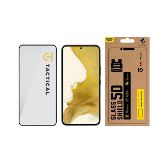 Tactical Glass Shield 5D for Samsung Galaxy S22 / black (TA-57983107375)