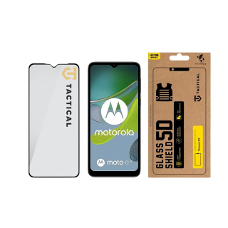 Tactical Glass Shield 5D for Motorola E13 / black (TA-57983113834)