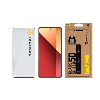 Tactical Glass Shield 5D for Xiaomi Redmi Note 13 Pro 4G/5G, Poco X6 5G / black (TA-57983119418)