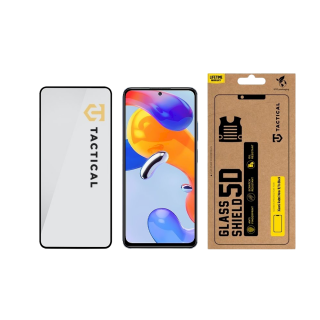 Tactical Glass Shield 5D for Xiaomi Redmi Note 11/11s / black (TA-57983110318)