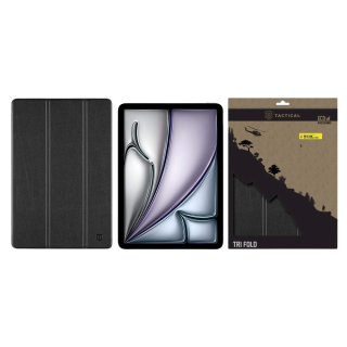 Tactical Book Tri Fold Case for iPad Air 11 2024/2025/Air 5 2022/Air 4 2020 / black (TA-57983121566)