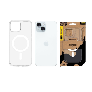 Tactical MagForce Cover for Apple iPhone 15 / transparent (TA-57983115974)