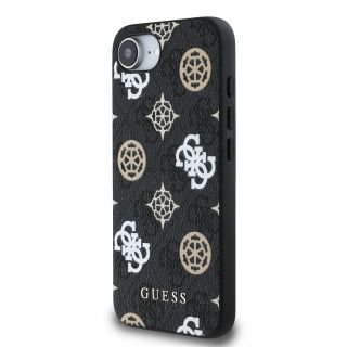 Guess PU 4G Peony MagSafe Case for Apple iPhone 16e (GUHMPSE4P4PWPK)