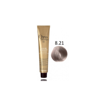 Fanola Oro Therapy Color Keratin Oro Puro Hair Dye 8.21 100 ml (8032947868018)