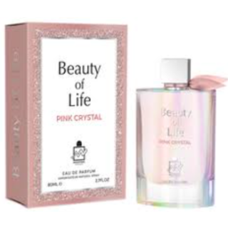 Milestone Beauty Of Life Pink Crystal Perfume EDP 80 ml (6291108526408)