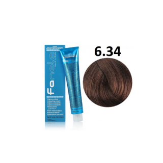 Fanola Color Professional Hair Colouring Cream Hair Dye 6.34 100 ml (8032947860395)