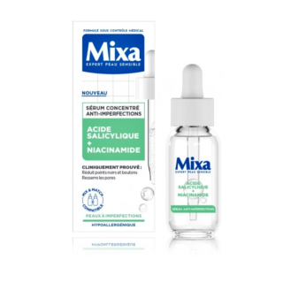 Mixa Salicylic Acid + Niacinamide Anti-Imperfection Serum 30 ml (3600551136974)