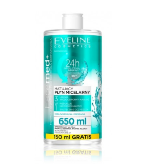 Eveline FaceMed+ Mattifying Micellar Water 650 ml (5901761983982)