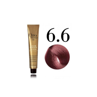 Fanola Oro Therapy Color Keratin Oro Puro Hair Dye 6.6 100 ml (8032947864560)